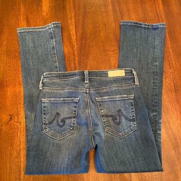 Ag The Jodi high rise slim flare crop size 24 distressed - Picture 11 of 13